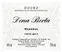 H. & F. Verdelho, Lda Dona Berta Reserva Tinto, Rosso, 2017, Douro. Etichetta frontale