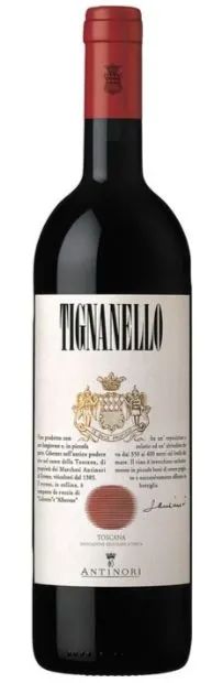 Marchesi Antinori Tignanello, Tinto, 2018, Toscano / Toscana. Imagen de botella
