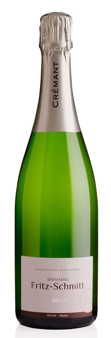Domaine Fritz-Schmitt, White, NV, Crémant d’Alsace. Bottle image