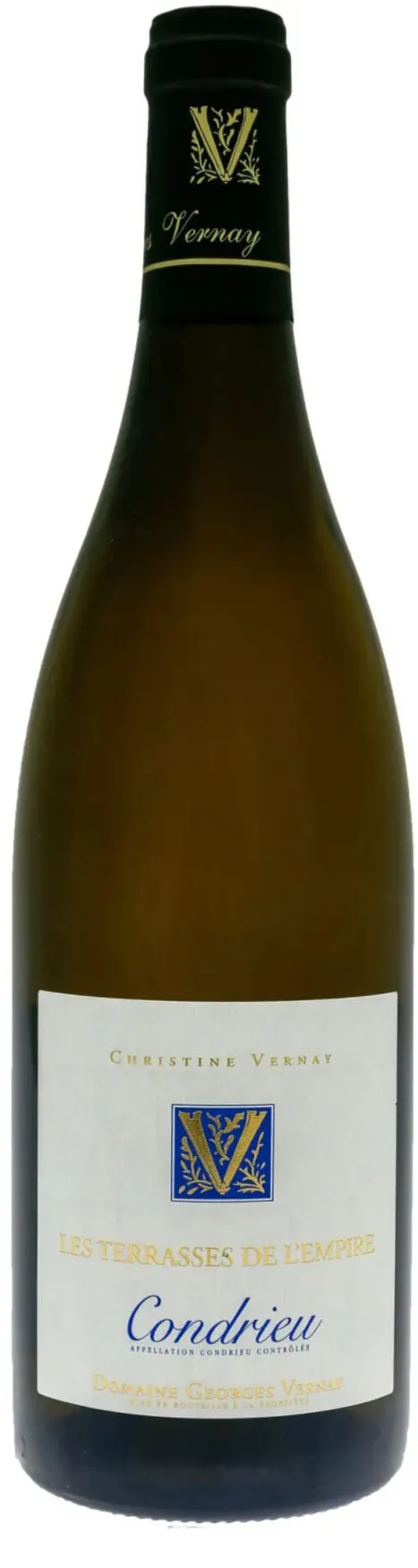 GEORGES VERNAY Domaine Georges Vernay, Les Terrasses de l'Empire, White, 2014, Condrieu. Bottle image