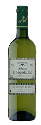 MEYNARD (SAINT-LOUBES) CHATEAU BOIS MALOT, Weiß, 2021, Bordeaux. Flaschenabbildung