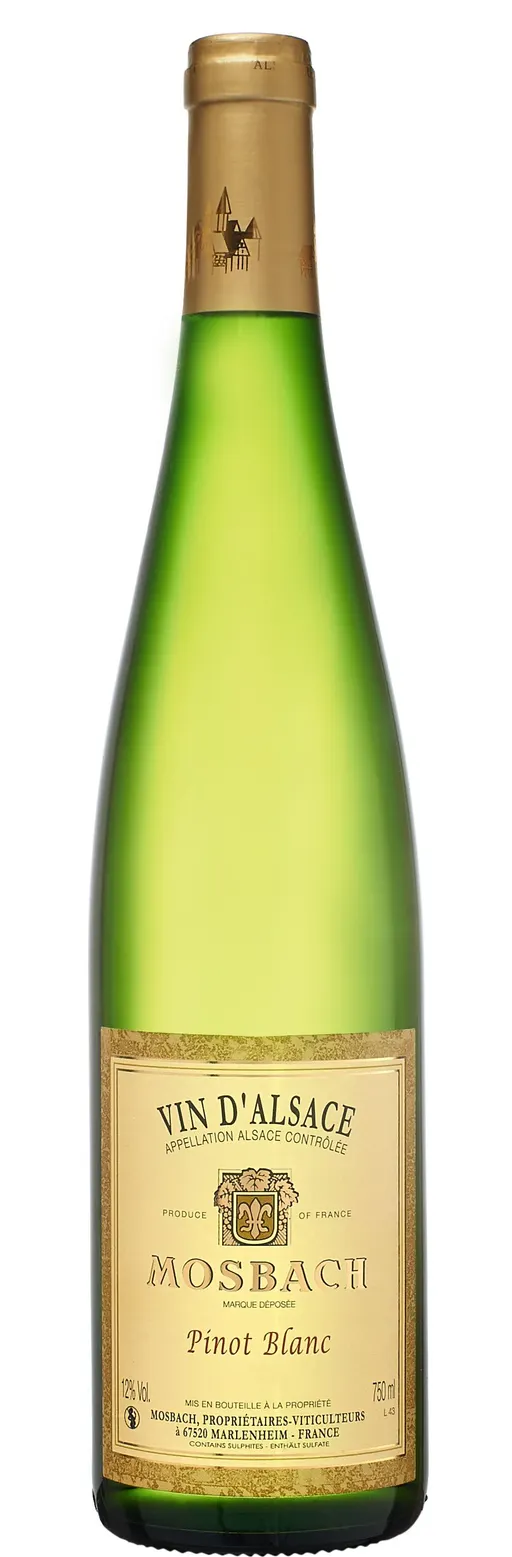 GFA MOSBACH (MARLENHEIM) Pinot Blanc Mosbach, White, 2020, Alsace ou Vin d'Alsace. Bottle image