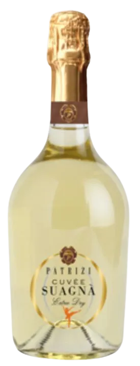 MANFREDI ALDO & C s.r.l. PATRIZI, Cuvée Suagnà spumante, White, NV, Piemonte. Bottle image