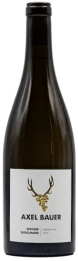 Axel Bauer, Weisser Burgunder Grand Vin, Blanco, 2019, Badischer Landwein. Imagen de botella