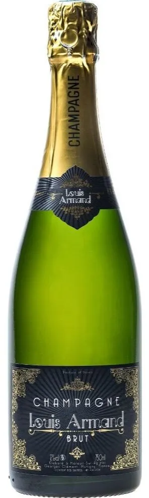 VIGNOBLE GEORGES CLEMENT Louis Armand, Weiß, NV, Champagne. Flaschenabbildung
