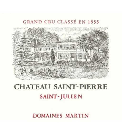 CHATEAU SAINT-PIERRE (LES ARCS) Château Saint-Pierre, Quatrième Cru Classé, Red, 2020, Saint-Julien. Front label