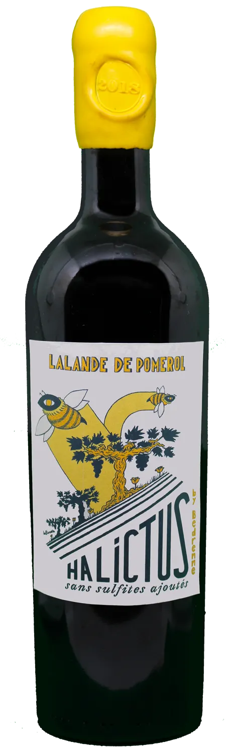Vignobles Bedrenne Cuvée Halictus, Rot, 2019, Lalande-de-Pomerol. Flaschenabbildung