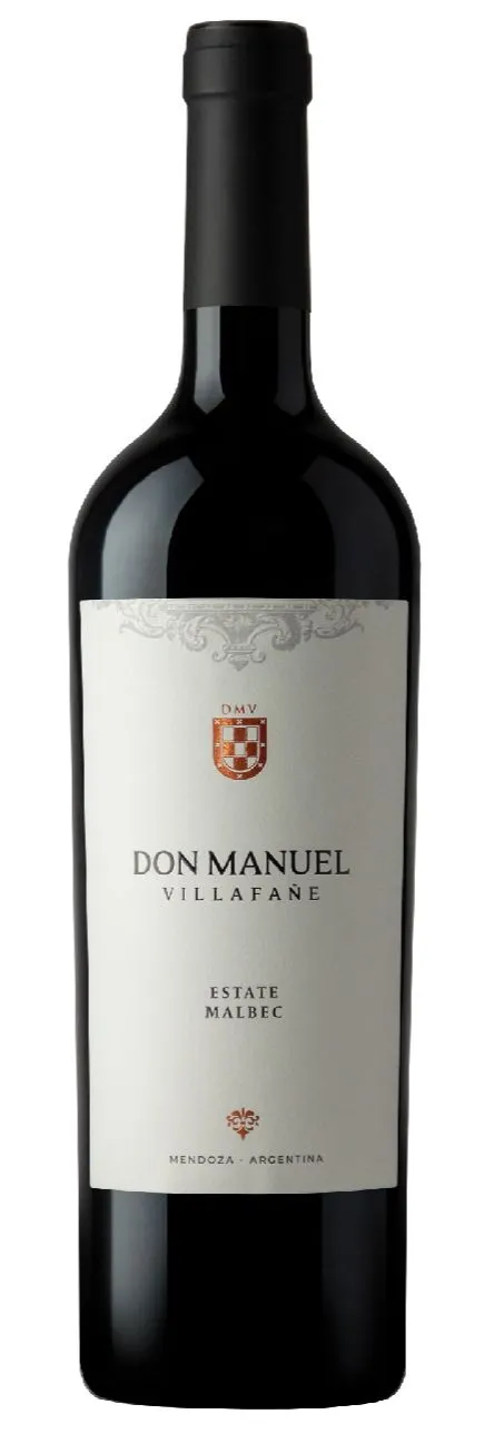Don Manuel Villafañe, Estate Malbec, Red, 2022, Mendoza. Bottle image