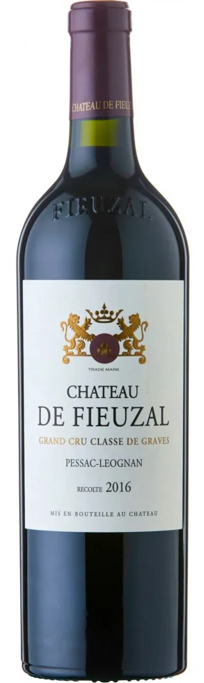 Château de Fieuzal, Grand Cru Classé de Graves, Red, 2016, Pessac-Léognan. Bottle image