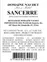 SCEV NAUDET JEAN ET FILS Domaine Naudet, Rosé, 2022, Sancerre. Contre-étiquette