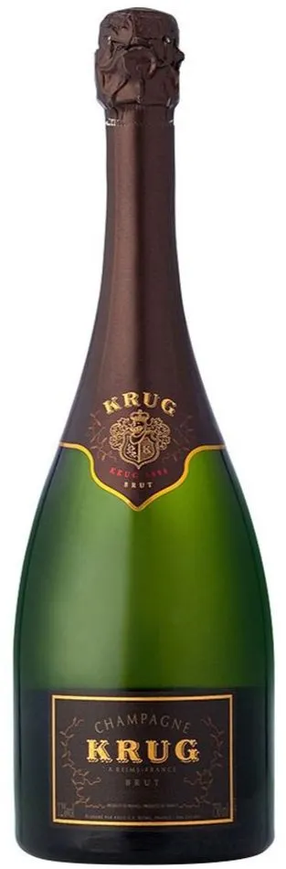 CHAMP RUINART KRUG V FINS DE CHAMPAGNE Champagne Krug, Vintage, Blanco, 1995, Champagne. Imagen de botella