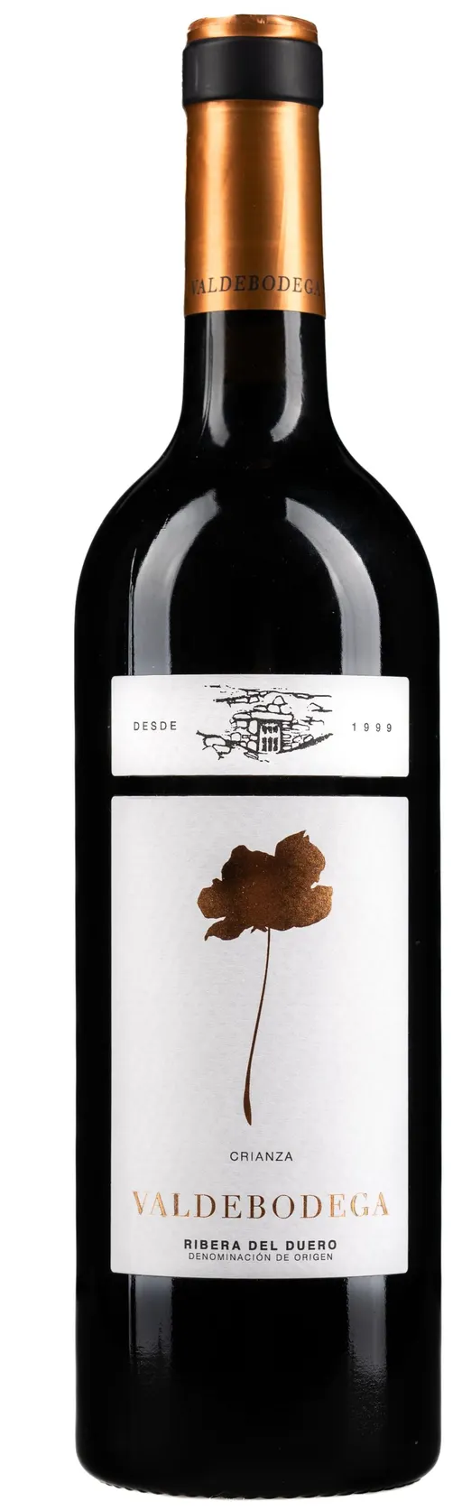 BODEGAS y VIÑEDOS VALDEBODEGA SL VALDEBODEGA CRIANZA, Crianza, Tinto, NS, Ribera del Duero. Imagen de botella