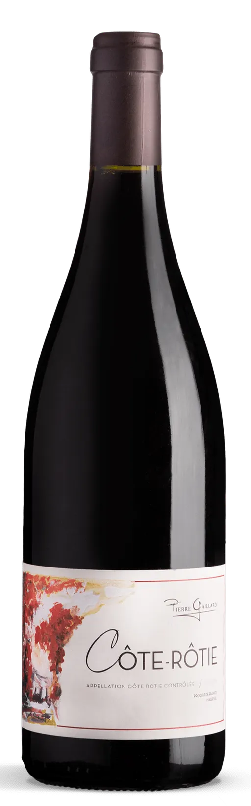 Pierre Gaillard, Red, 2019, Côte Rôtie. Bottle image