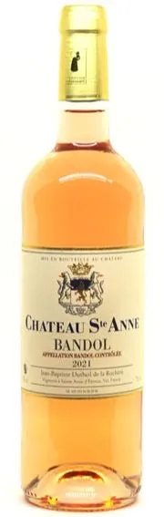 JEAN-BAPTISTE DUTHEIL DE LA ROCHERE Château Sainte-Anne, Rosé, 2021, Bandol. Bottle image