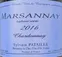 SYLVAIN PATAILLE, Chardonnay, Blanco, 2016, Marsannay. Etiqueta frontal