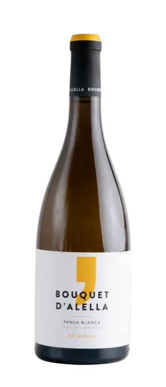 BOUQUET D'ALELLA, PANSA BLANCA, Blanco, 2021, Alella. Imagen de botella