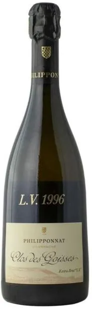CHAMPAGNE PHILIPPONNAT Clos des Goisses, Weiß, 1996, Champagne. Flaschenabbildung