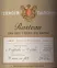RHONEA VIGNOBLES Terroir Daronton, Edition limitee, Rouge, 2018, Rasteau. Étiquette