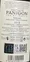 D.W.L. FRANCE Château De Panigon, Red, 2012, Médoc. Back label