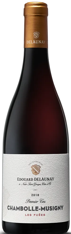 Édouard Delaunay, Red, 2019, Chambolle-Musigny premier cru Les Fuées. Bottle image