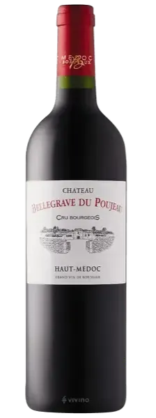 BELLEGRAVE DU POUJEAU (LE PIAN-MEDOC) CHATEAU BELLEGRAVE DU POUJEAU, Tinto, 2016, Haut-Médoc. Imagen de botella