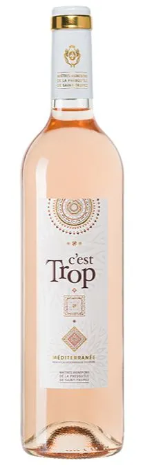 LES MAITRES VIGNERON ST TROPEZ C'EST TROP, Rosé, 2022, Méditerranée. Bottle image