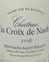Vignobles Bedrenne Château la Croix de Nault, Red, 2018, Montagne-Saint-Emilion. Front label