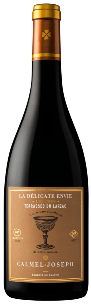 SCEA LA MADONE (MONTIRAT) Calmel & Joseph, Les Crus - La Délicate Envie, Red, 2020, Terrasses du Larzac. Bottle image