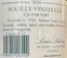 INDIVISION LOUIS NOEL LATOUR En Paradis, White, 2020, Pouilly-Vinzelles. Back label