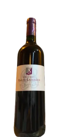 EARL SUBRA Chateau du Garde, Château Rauzé Lafargue, Rosso, 2018, Côtes de Bordeaux. Immagine della bottiglia