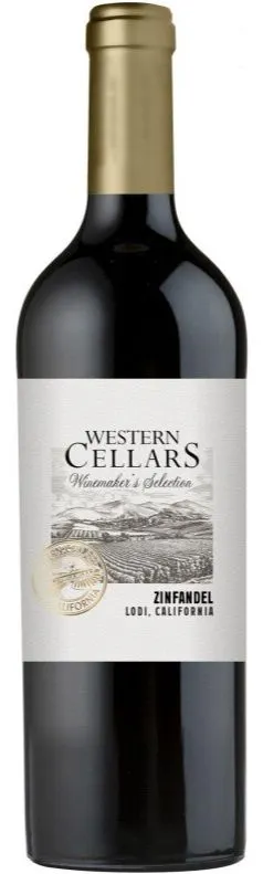 Les Grands Chais de France WESTERN CELLARS, Winemaker's Selection, Rouge, 2020, Lodi. Image de la bouteille