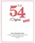 DU CHENE (VALLET) Le 54 L'original, Rosado, 2020. Etiqueta frontal