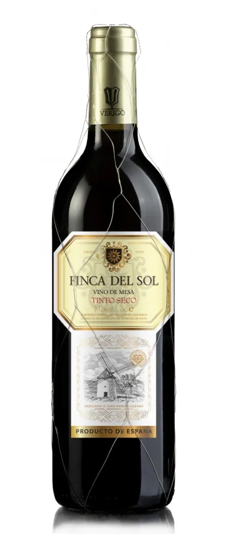 BODEGAS LOZANO SL Finca del Sol, Rosso, 2021. Immagine della bottiglia