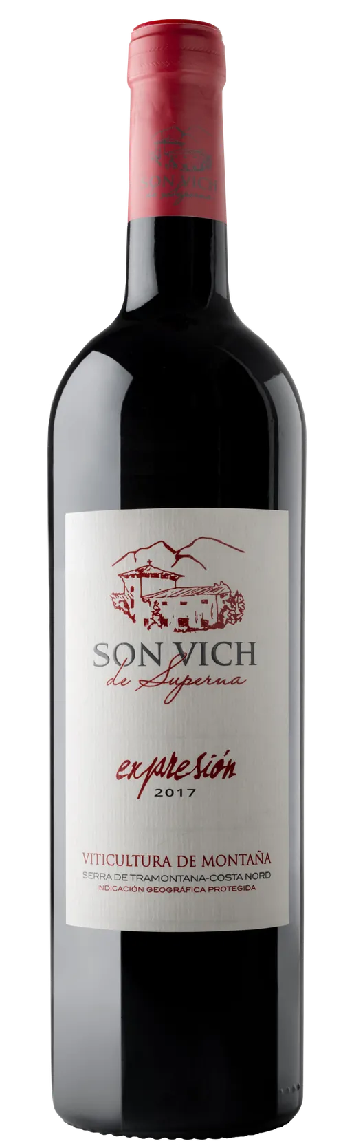 AGROPECUARIA SON VICH DE SUPERNA SL EXPRESIÓN, Tinto, 2017, Serra de Tramuntana-Costa Nord. Imagen de botella