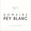 EARL GIUSIANO VIGNERONS DOMAINE PEY BLANC, №1, Rosato, 2022, Coteaux d'Aix-en-Provence. Etichetta frontale