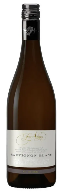 Les Caves de la Loire Les Anges, Sauvignon Blanc, Bianco, 2020, Val de Loire. Immagine della bottiglia