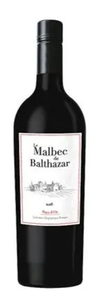 Pierrick Harang Wine Le Malbec de Balthazar, Red, 2020, Pays d'Oc. Bottle image