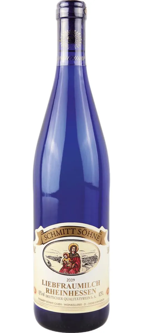 Schmitt Söhne GmbH Weinkellerei Liebfraumilch, Blanc, 2015, Rheinhessen. Image de la bouteille