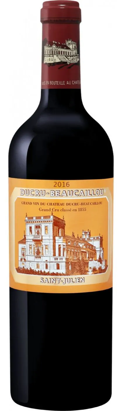 DUCRU BEAUCAILLOU SA (LISTRAC-MEDOC) Château Ducru-Beaucaillou, Deuxième Cru Classé, Red, 2016, Saint-Julien. Bottle image