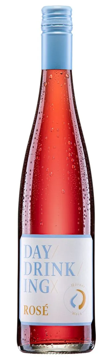 Weingut Hörner >Stier<, DAYDRINKING Rosé, Rosé, 2021, Pfalz. Image de la bouteille