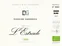 FREDERIC GARRABOU (GARDIE) L'ESTRADE, Blanco, 2021, Limoux. Etiqueta frontal