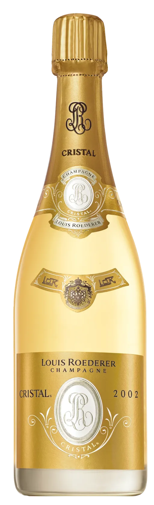CHAMPAGNE LOUIS ROEDERER (REIMS) Cristal, Blanc, 2002, Champagne. Image de la bouteille