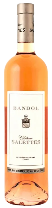 CHATEAU SALETTES (LA CADIERE D'AZUR) Château Salettes, Rosato, 2022, Bandol. Immagine della bottiglia