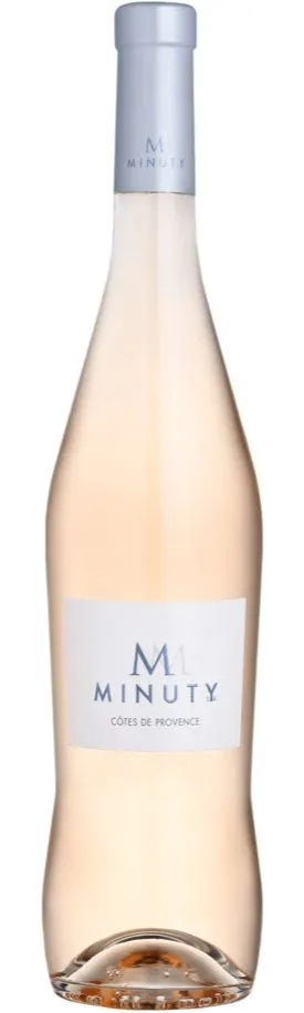 Château Minuty M de Minuty, Rosado, 2021, Côtes de Provence. Imagen de botella