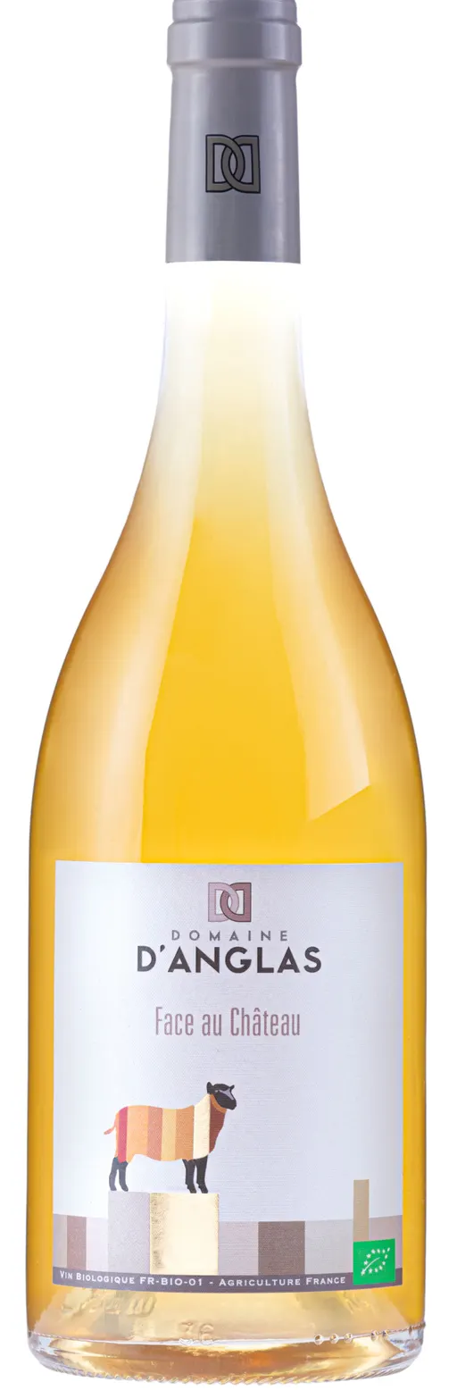 Domaine d'Anglas Face au Château, White, 2021, Languedoc. Bottle image