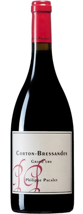 Philippe Pacalet, Grand Cru, Rosso, 2017, Corton Les Bressandes. Immagine della bottiglia