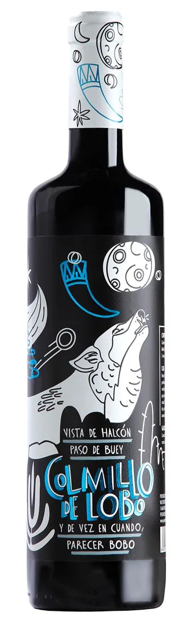 NTRA SRA DE RUS S.C. DE C-LM COLMILLO DE LOBO, Red, 2020, Castilla. Bottle image