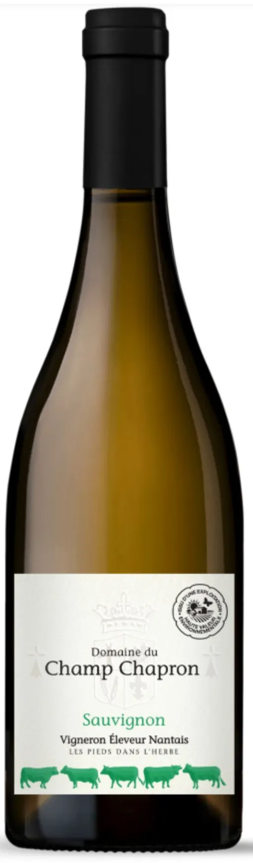 EARL SUTEAU OLLIVIER Domaine du Champ Chapron, Sauvignon - Val de Loire, Blanc, 2022, Val de Loire. Image de la bouteille
