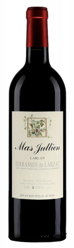 LE PRESSOIR AMBULANT (JONQUIERES) Carlan, Rot, 2020, Terrasses du Larzac. Flaschenabbildung