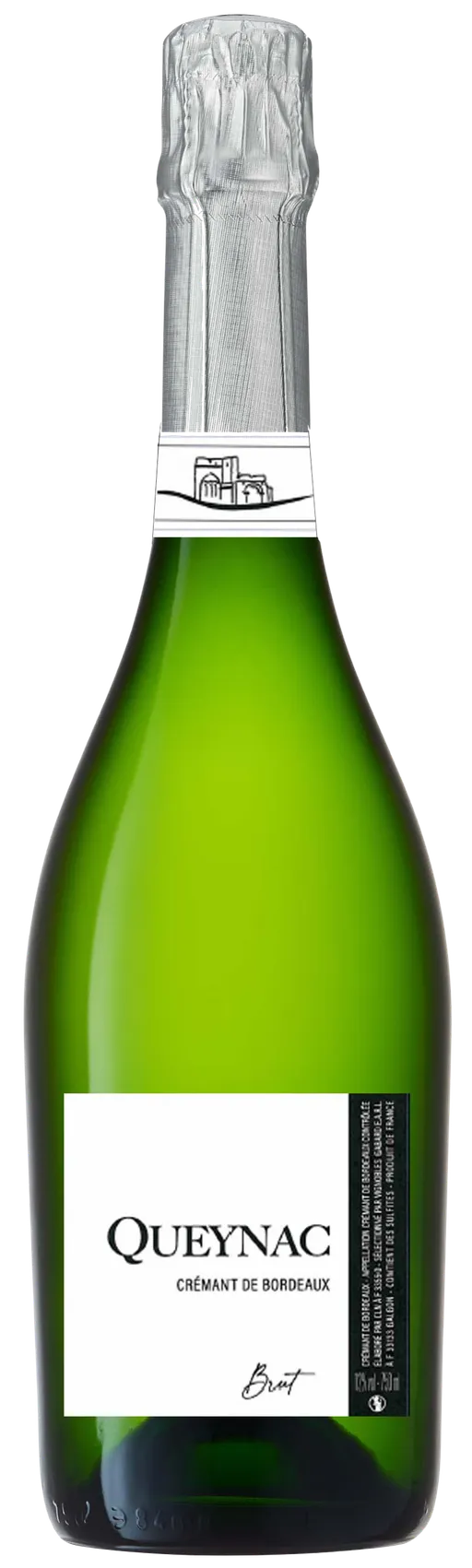 VIGNOBLES GABARD EARL (GALGON) Château La Croix De Queynac, Bianco, NV, Crémant de Bordeaux. Immagine della bottiglia
